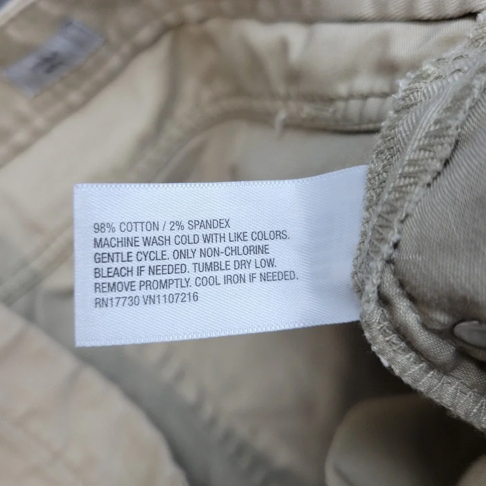 Goodfellow Pants Mens 38x30‎ Tan 5 Pocket Stretch Boho Streetwear Straight Leg